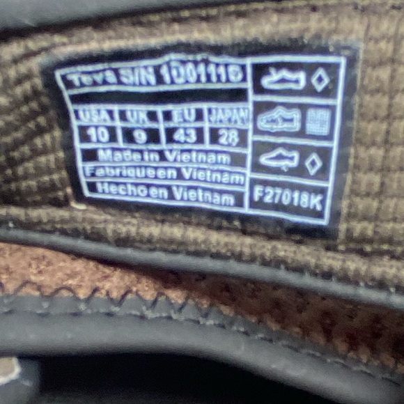 Teva Forebay Fisherman Sport Hiking Sandals ShocPad Walking, SN 1001116 - Picture 13 of 14